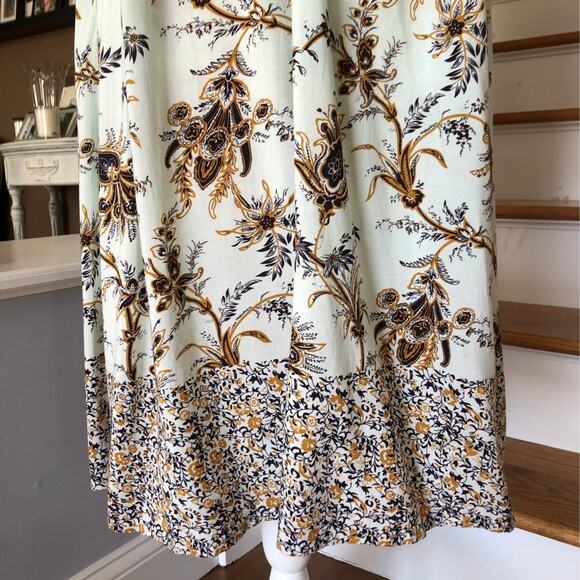 R.Vivimos Floral Tassel Bohemian Maxi Dress size small - Picture 7 of 12